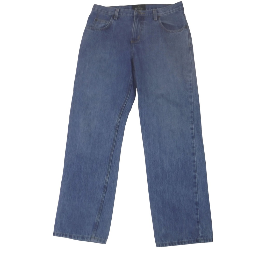 REDHEAD Easy Fit Men Jeans Blue Denim Size 31x30 Relaxed Straight Leg Casual
